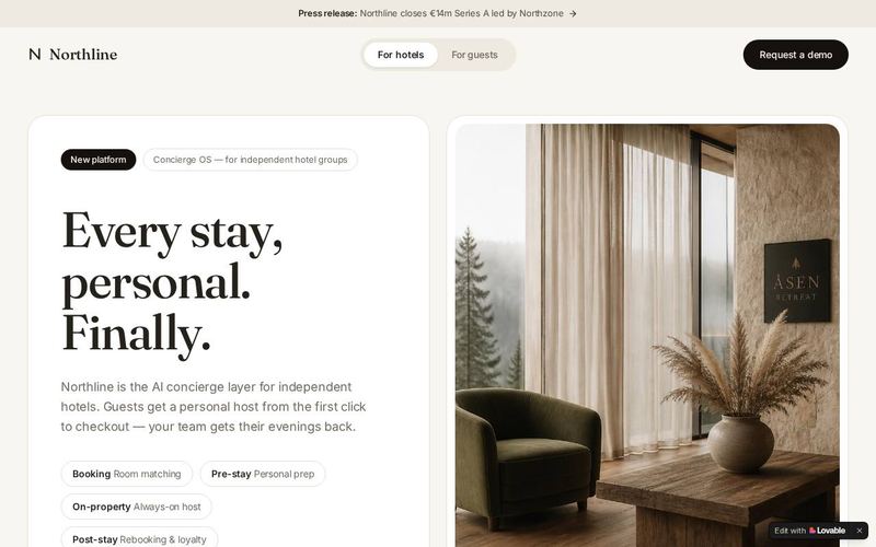 Northline Stay template preview