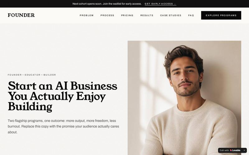 Personal Brand Studio template preview
