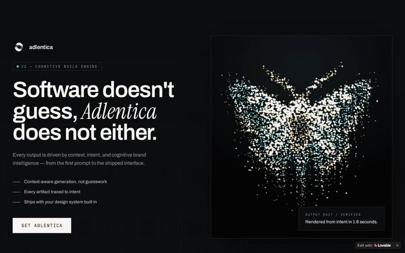 AI Software template preview